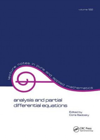 Buch Analysis and Partial Differential Equations SADOSKY