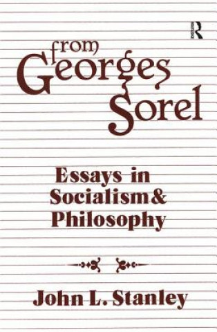 Libro From Georges Sorel SOREL