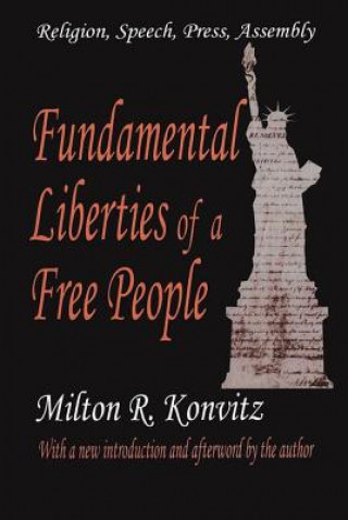 Kniha Fundamental Liberties of a Free People KONVITZ