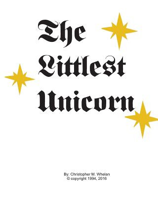 Book Littlest Unicorn CHRISTOPHER WHELAN