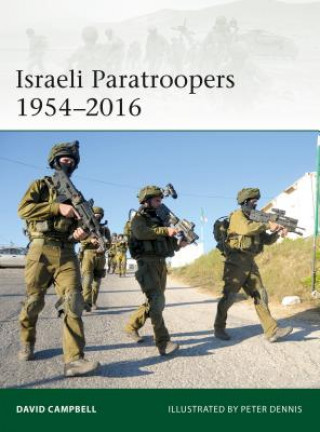 Carte Israeli Paratroopers 1954-2016 David Campbell