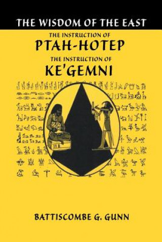 Buch Teachings of Ptahhotep BATTISCOMBE G. GUNN