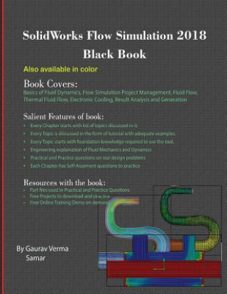 Книга SolidWorks Flow Simulation 2018 Black Book GAURAV VERMA