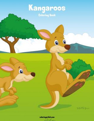 Book Kangaroos Coloring Book 1 Nick Snels