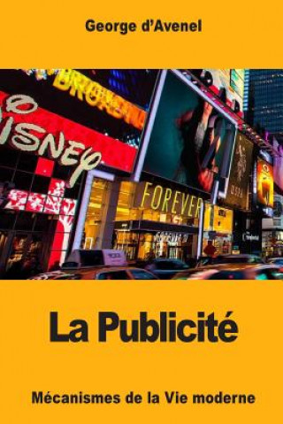 Boek La Publicité Georges D'Avenel