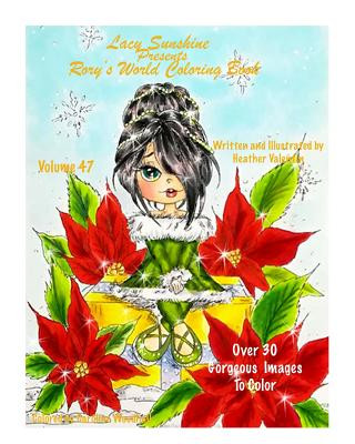 Kniha Lacy Sunshine Presents Rory's World Coloring Book: Fantasy Fairy Rory Sweet Urchin Magical World Heather Valentin