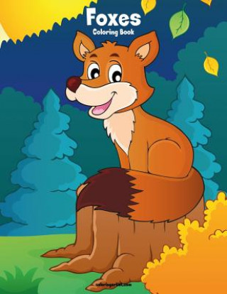 Buch Foxes Coloring Book 1 Nick Snels