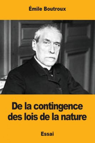 Książka De la contingence des lois de la nature Emile Boutroux