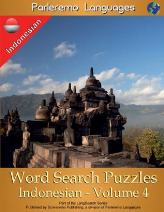 Kniha Parleremo Languages Word Search Puzzles Indonesian - Volume 4 Erik Zidowecki