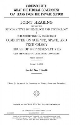 Knjiga Cybersecurity: what the federal government can learn from the private sector United States Congress