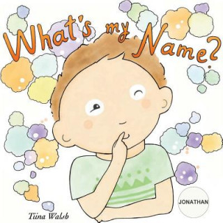 Carte What's my name? JONATHAN Tiina Walsh