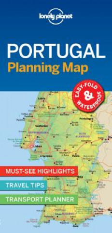 Tlačovina Lonely Planet Portugal Planning Map Planet Lonely