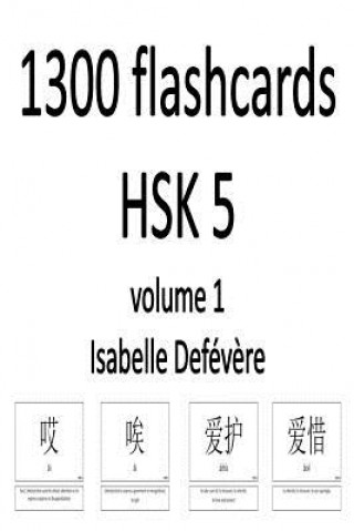 Könyv 1300 flashcards HSK 5 (Volume 1) Isabelle Defevere