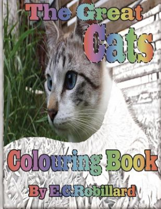 Kniha The Great Cats Colouring Book E Robillard