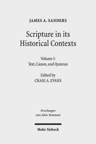 Buch Scripture in Its Historical Contexts James A. Sanders