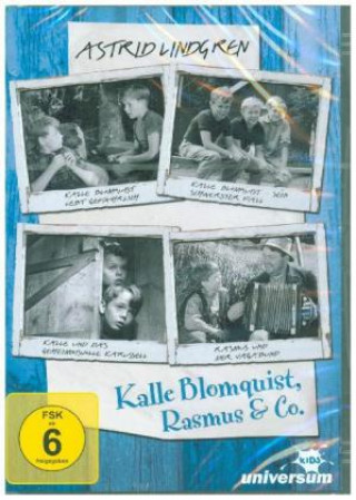 Wideo Astrid Lindgren - Kalle Blomquist & Rasmus, 2 DVD Astrid Lindgren