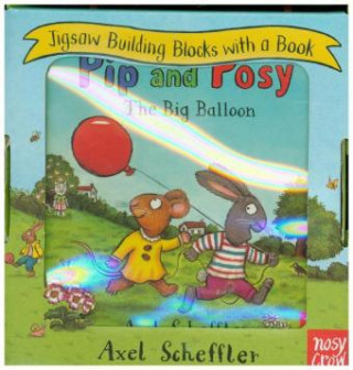 Книга Pip and Posy Book and Blocks Set Axel Scheffler