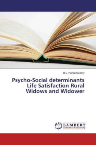 Kniha Psycho-Social determinants Life Satisfaction Rural Widows and Widower B. V. Ranga Swamy