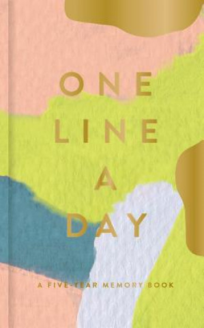 Kalendář/Diář Modern One Line a Day: A Five-Year Memory Book Moglea