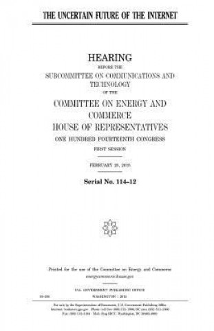 Buch The uncertain future of the Internet United States Congress