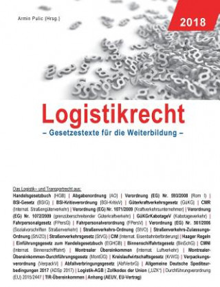 Könyv Logistikrecht Armin Pulic