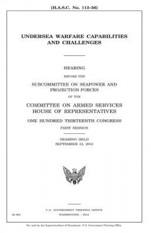 Boek Undersea warfare capabilities and challenges United States Congress