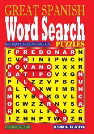 Knjiga GREAT SPANISH Word Search Puzzles Asha Kato