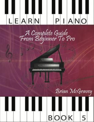 Kniha Learn Piano Brian McGravey