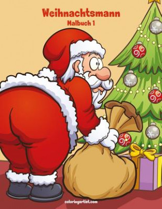 Carte Weihnachtsmann-Malbuch 1 Nick Snels
