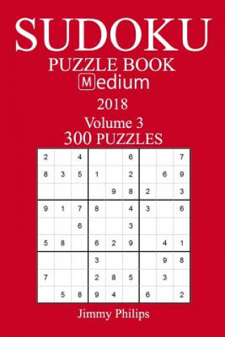 Libro 300 Medium Sudoku Puzzle Book - 2018 Jimmy Philips