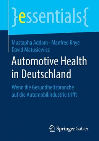 Book Automotive Health in Deutschland Mustapha Addam