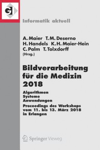 Kniha Bildverarbeitung Fur Die Medizin 2018 Andreas Maier