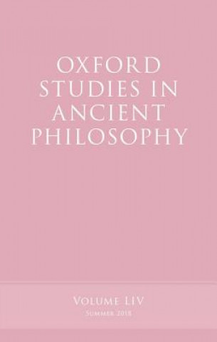 Buch Oxford Studies in Ancient Philosophy, Volume 54 Victor Caston