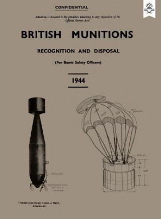 Carte British Munitions 1944 ADMIRALTY