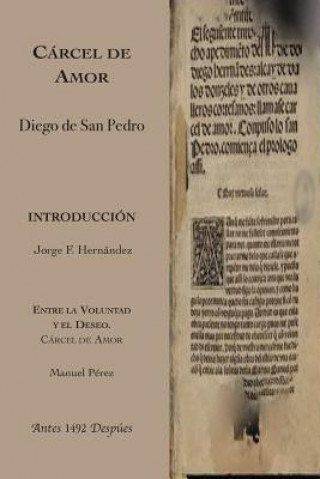 Kniha Carcel de Amor Diego De San Pedro
