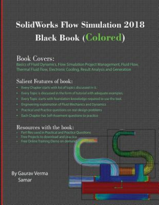 Könyv SolidWorks Flow Simulation 2018 Black Book (Colored) GAURAV VERMA