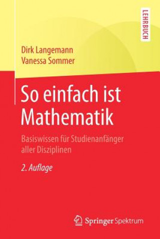 Kniha So einfach ist Mathematik Dirk Langemann