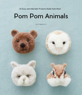 Kniha Pom Pom Animals trikotri