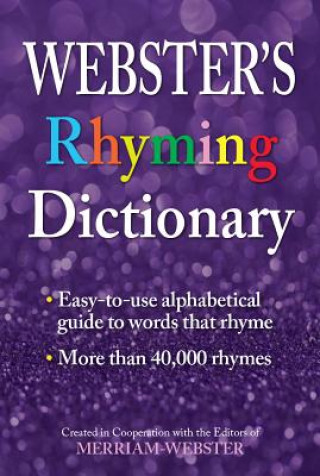 Carte Webster's Rhyming Dictionary Merriam-Webster