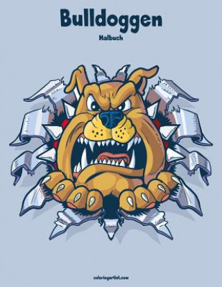 Kniha Bulldoggen-Malbuch 1 Nick Snels