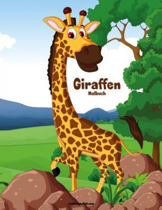 Könyv Giraffen-Malbuch 1 Nick Snels