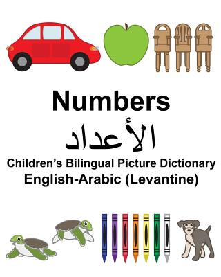 Kniha English-Arabic (Levantine) Numbers Children's Bilingual Picture Dictionary Richard Carlson Jr