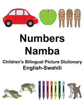 Kniha English-Swahili Numbers/Namba Children's Bilingual Picture Dictionary Richard Carlson Jr