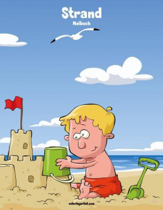 Buch Strand-Malbuch 1 Nick Snels
