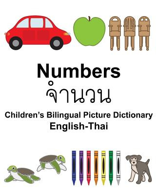 Książka English-Thai Numbers Children's Bilingual Picture Dictionary Richard Carlson Jr