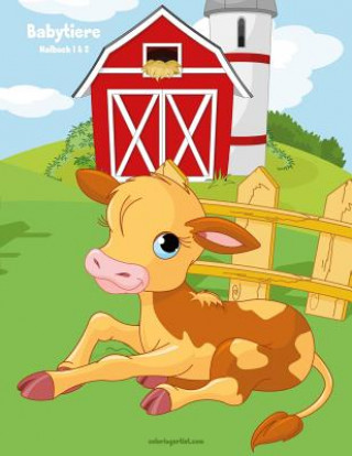 Libro Babytiere-Malbuch 1 & 2 Nick Snels