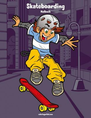 Kniha Skateboarding-Malbuch 1 Nick Snels