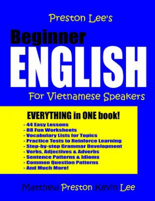 Kniha Preston Lee's Beginner English For Vietnamese Speakers Matthew Preston