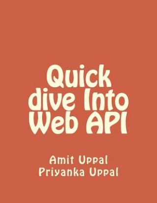 Carte Quick Dive Into Web API Amit Uppal
