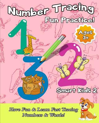 Книга Number Tracing Fun Practice! Michael Chen